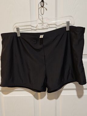 Source Unknown Black Women's Swim Bikini Shorts